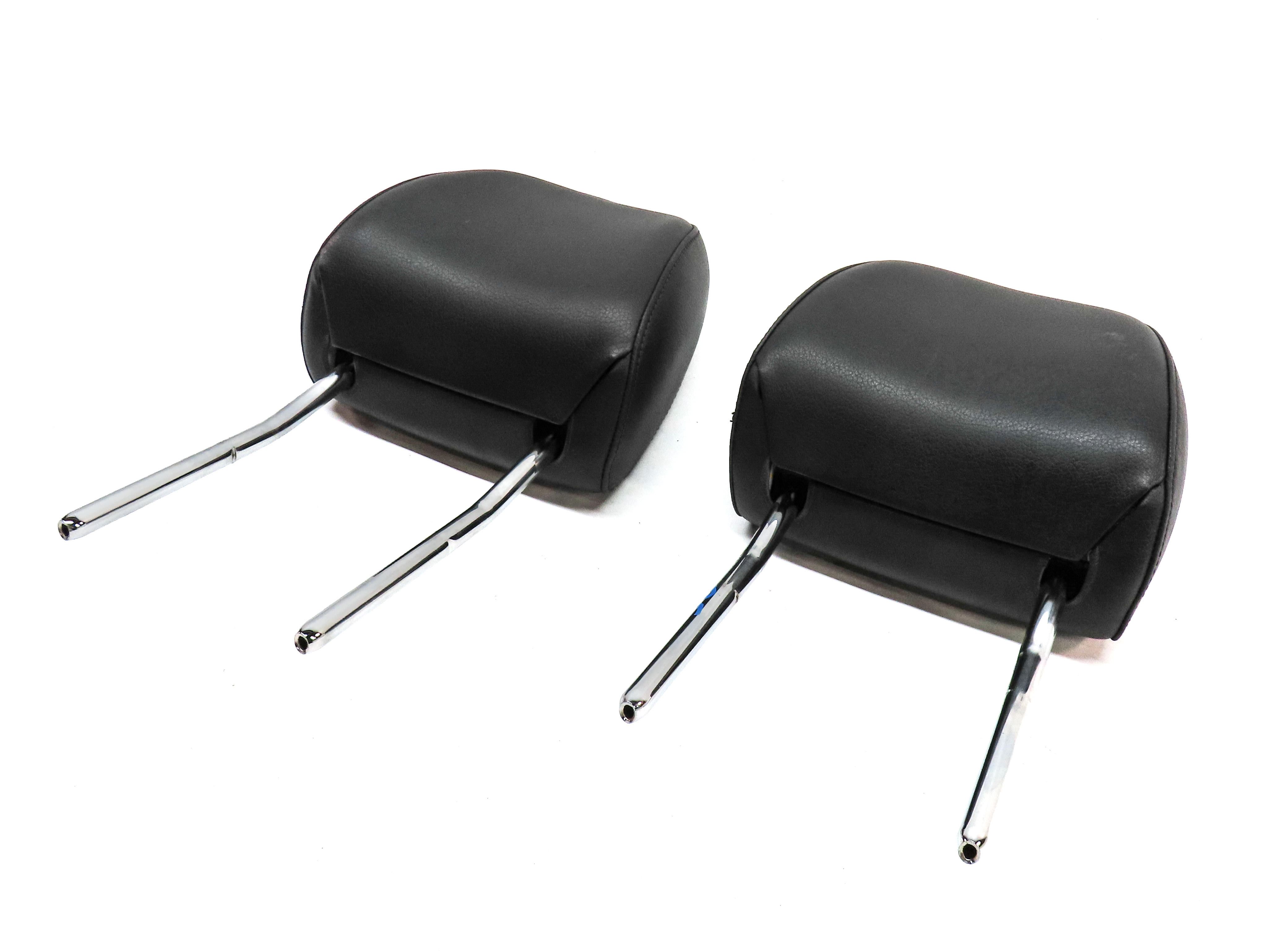 AUDI 15-18 Q3 (13-17 Q5 SQ5) FRONT LEFT & RIGHT SEAT HEADREST SET 2 (Black) — exact item pictured